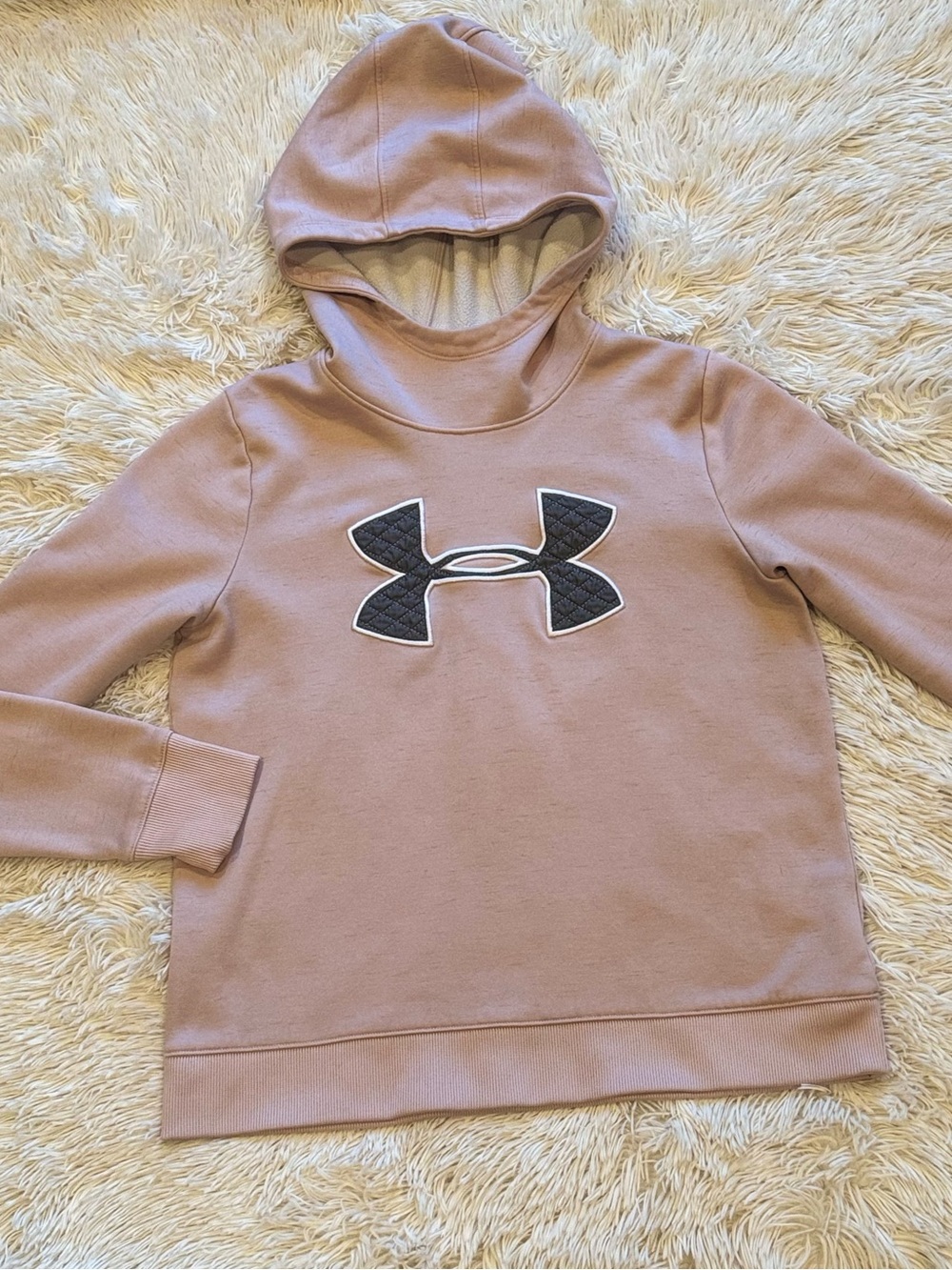 Under Armour Light Pink Hoodie (Sz M)